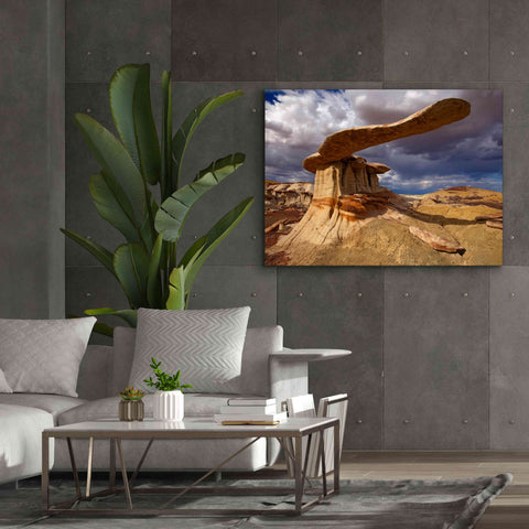 Image of 'NM Ahshislepah King Of Wings' by Mike Jones, Giclee Canvas Wall Art,54 x 40