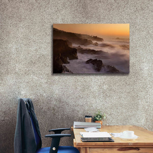 'Oregon Shore Acres SP Dusk' by Mike Jones, Giclee Canvas Wall Art,40 x 26