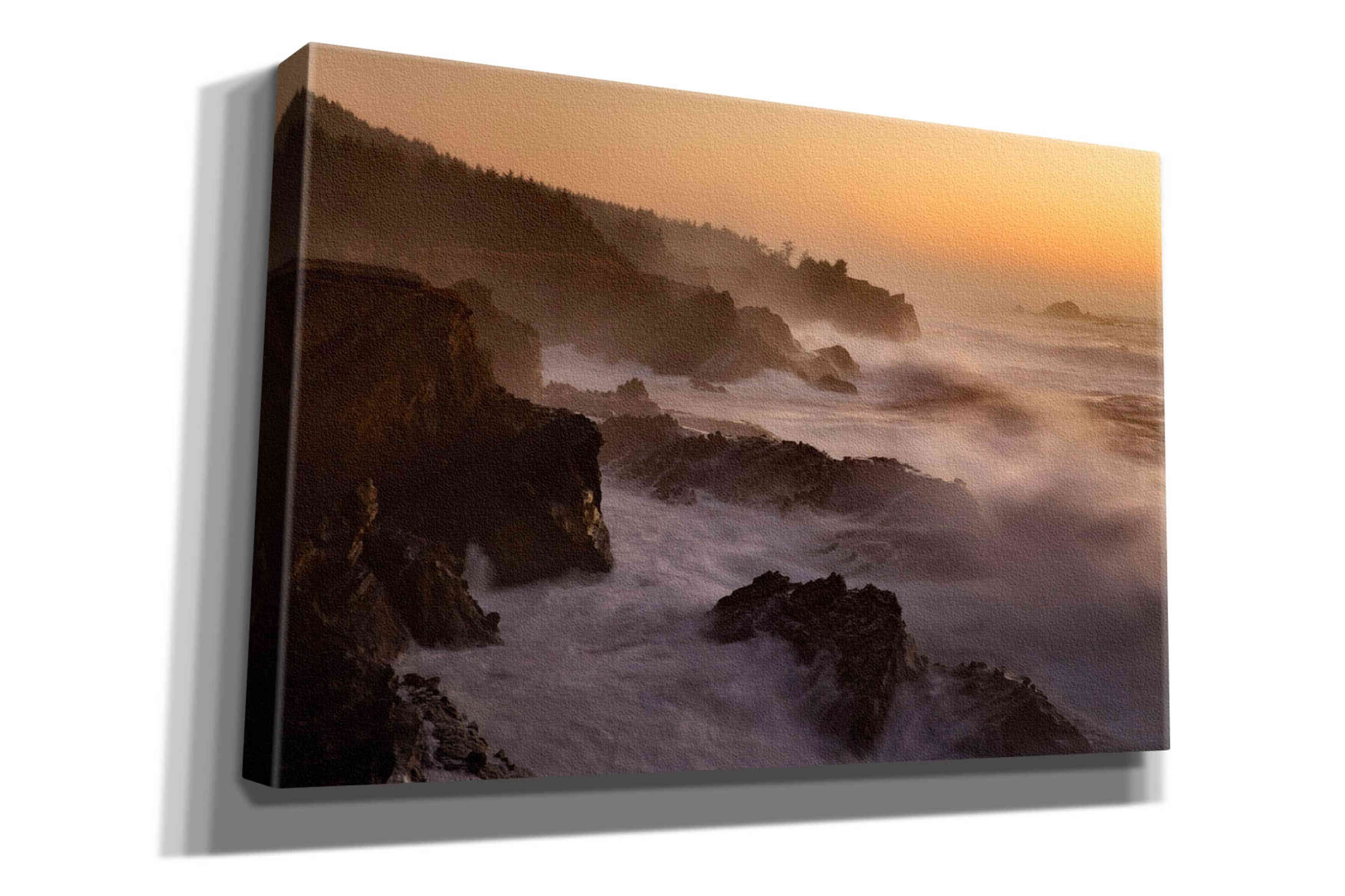 'Oregon Shore Acres SP Dusk' by Mike Jones, Giclee Canvas Wall Art
