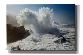 'Oregon Shore Acres SP Wave' by Mike Jones, Giclee Canvas Wall Art