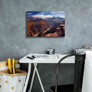 'Plateau Point' by Mike Jones, Giclee Canvas Wall Art,18 x 12