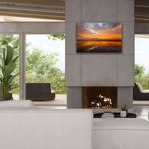 'Port Aransas Campground Sunrise' by Mike Jones, Giclee Canvas Wall Art,40 x 26