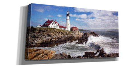 Image of 'Portland Head Light' by Mike Jones, Giclee Canvas Wall Art