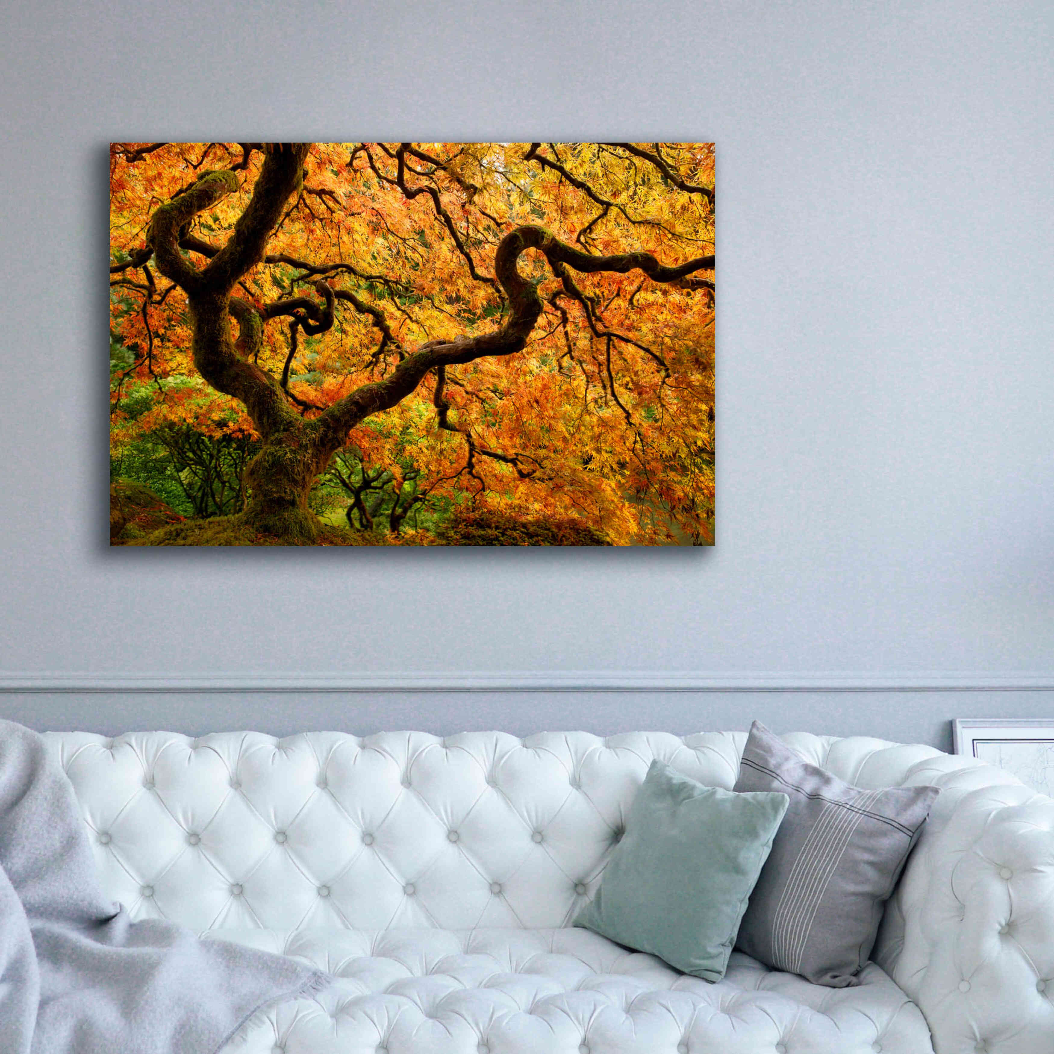 'Portland Japanese Garden' by Mike Jones, Giclee Canvas Wall Art,60 x 40