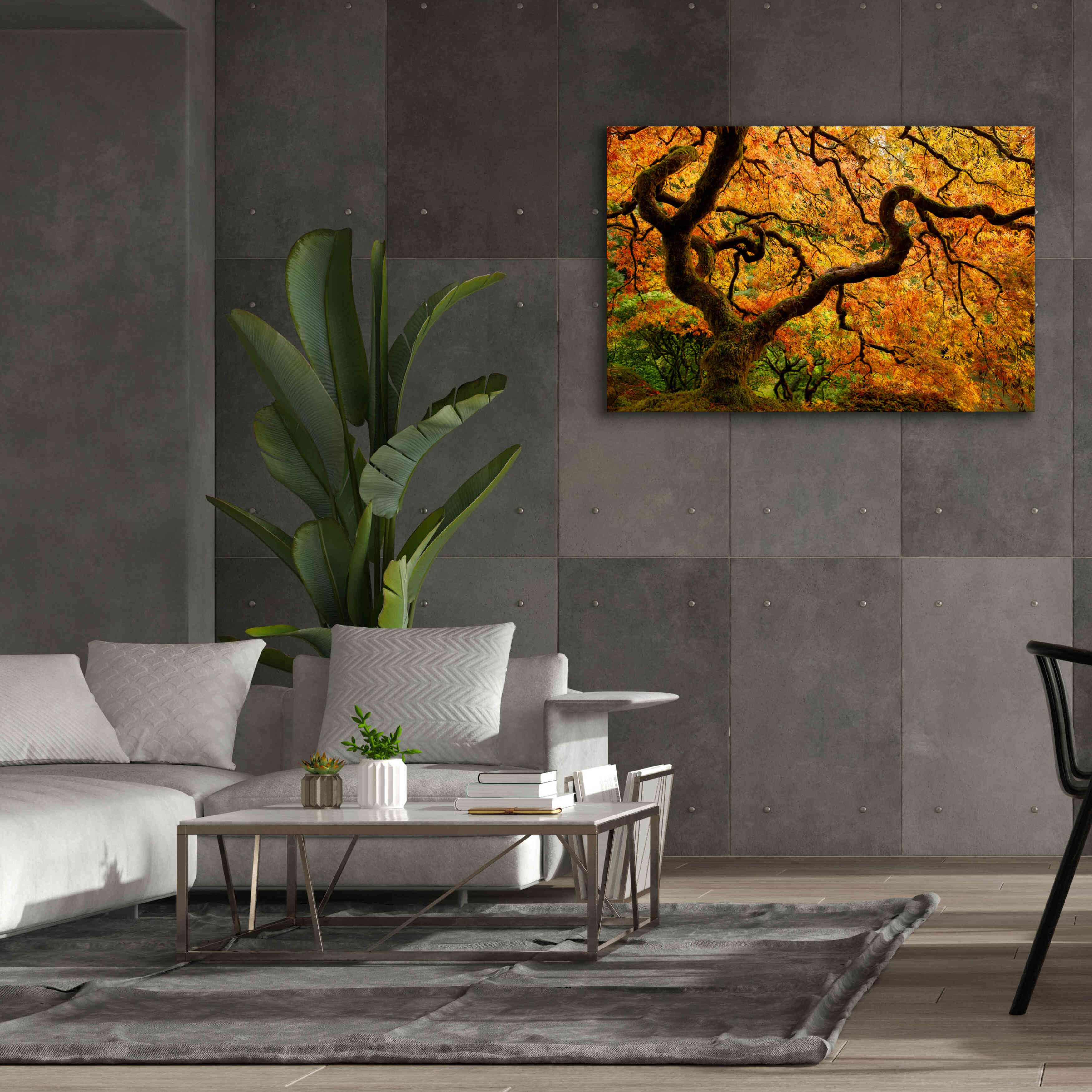 'Portland Japanese Garden' by Mike Jones, Giclee Canvas Wall Art,60 x 40