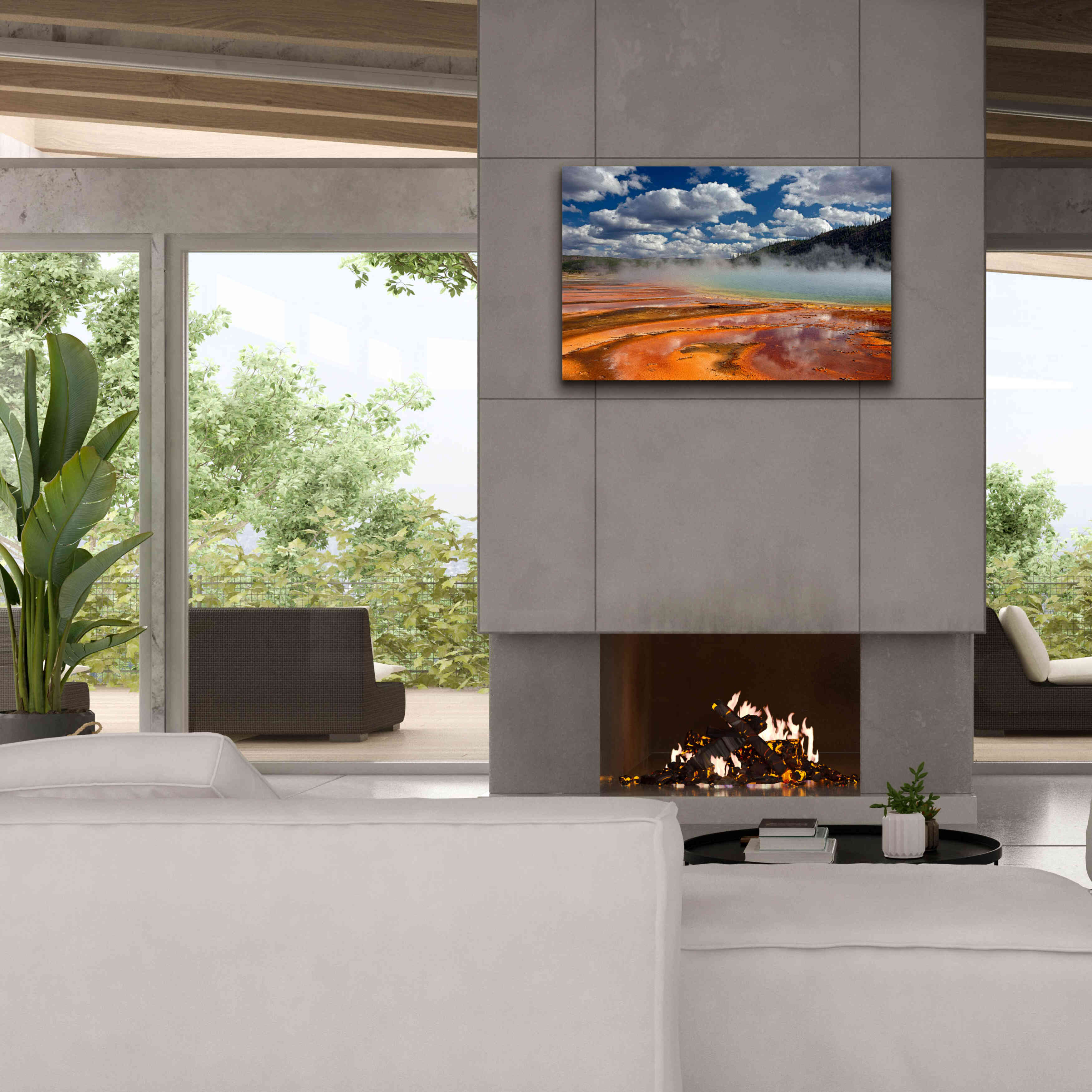 'Prismatic Springs' by Mike Jones, Giclee Canvas Wall Art,40 x 26