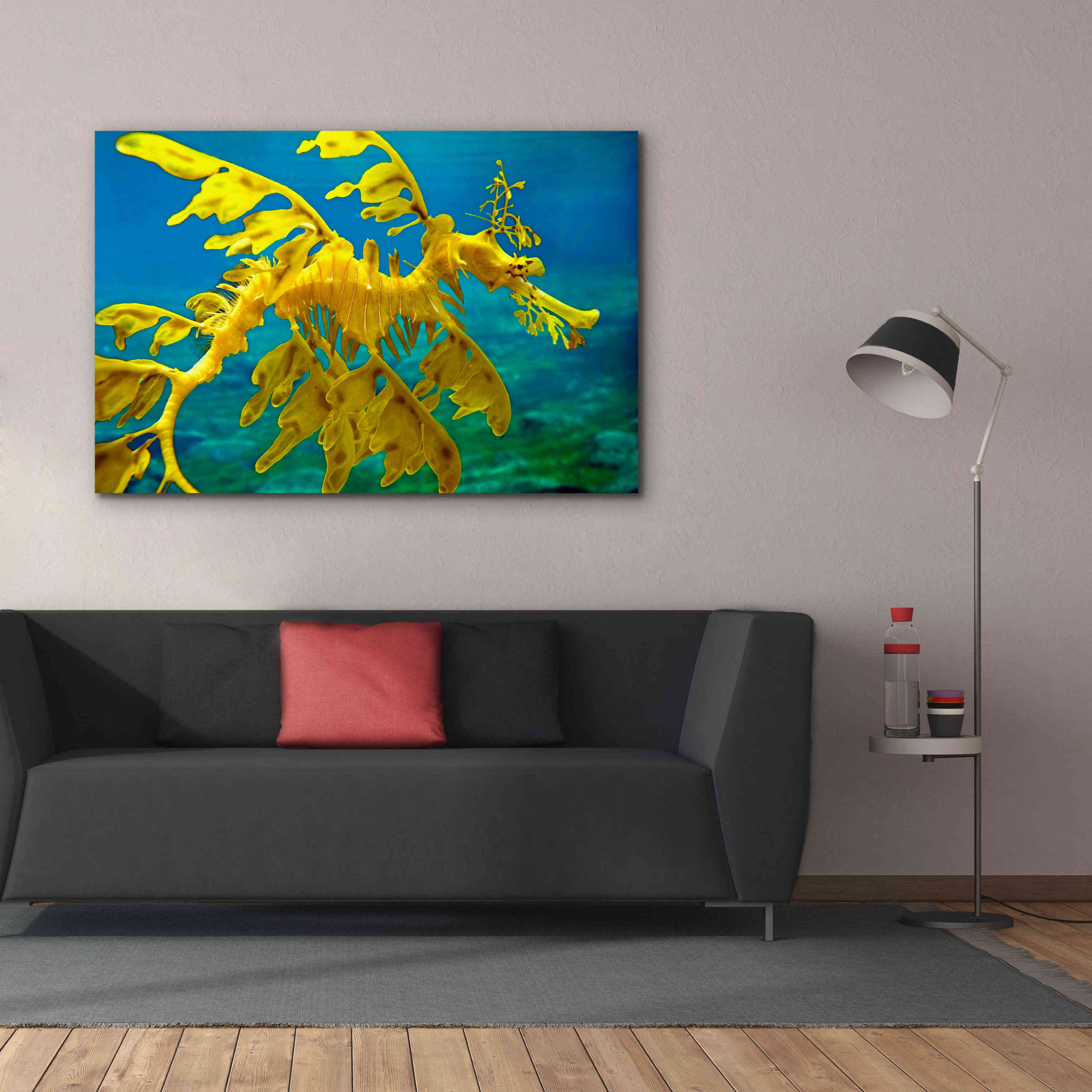 'Sea Dragon' by Mike Jones, Giclee Canvas Wall Art,60 x 40