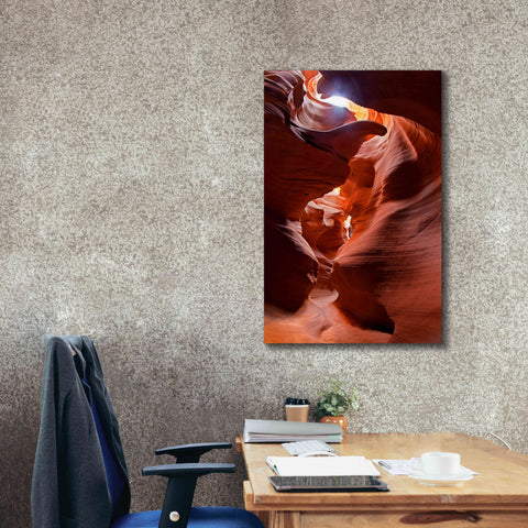 Image of 'Secret Canyon Fisheye' by Mike Jones, Giclee Canvas Wall Art,26 x 40