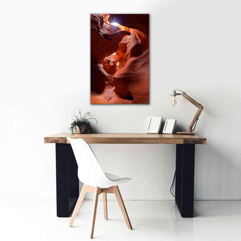 Image of 'Secret Canyon Fisheye' by Mike Jones, Giclee Canvas Wall Art,26 x 40