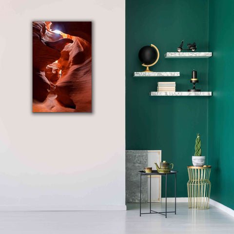 Image of 'Secret Canyon Fisheye' by Mike Jones, Giclee Canvas Wall Art,26 x 40