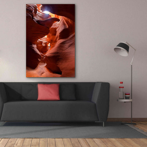 Image of 'Secret Canyon Fisheye' by Mike Jones, Giclee Canvas Wall Art,40 x 60