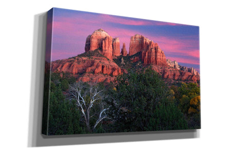 'Sedona Cathedral Rock Dusk' by Mike Jones, Giclee Canvas Wall Art