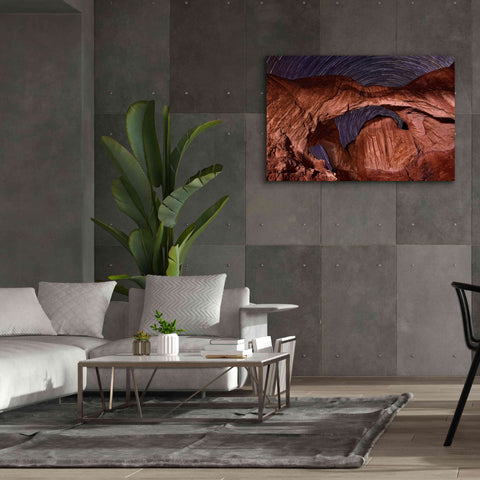 Image of 'Star Trails Diminishing' by Mike Jones, Giclee Canvas Wall Art,60 x 40