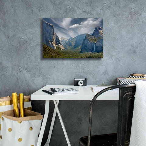 Image of 'Tunnel View' by Mike Jones, Giclee Canvas Wall Art,18 x 12