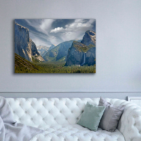 Image of 'Tunnel View' by Mike Jones, Giclee Canvas Wall Art,60 x 40