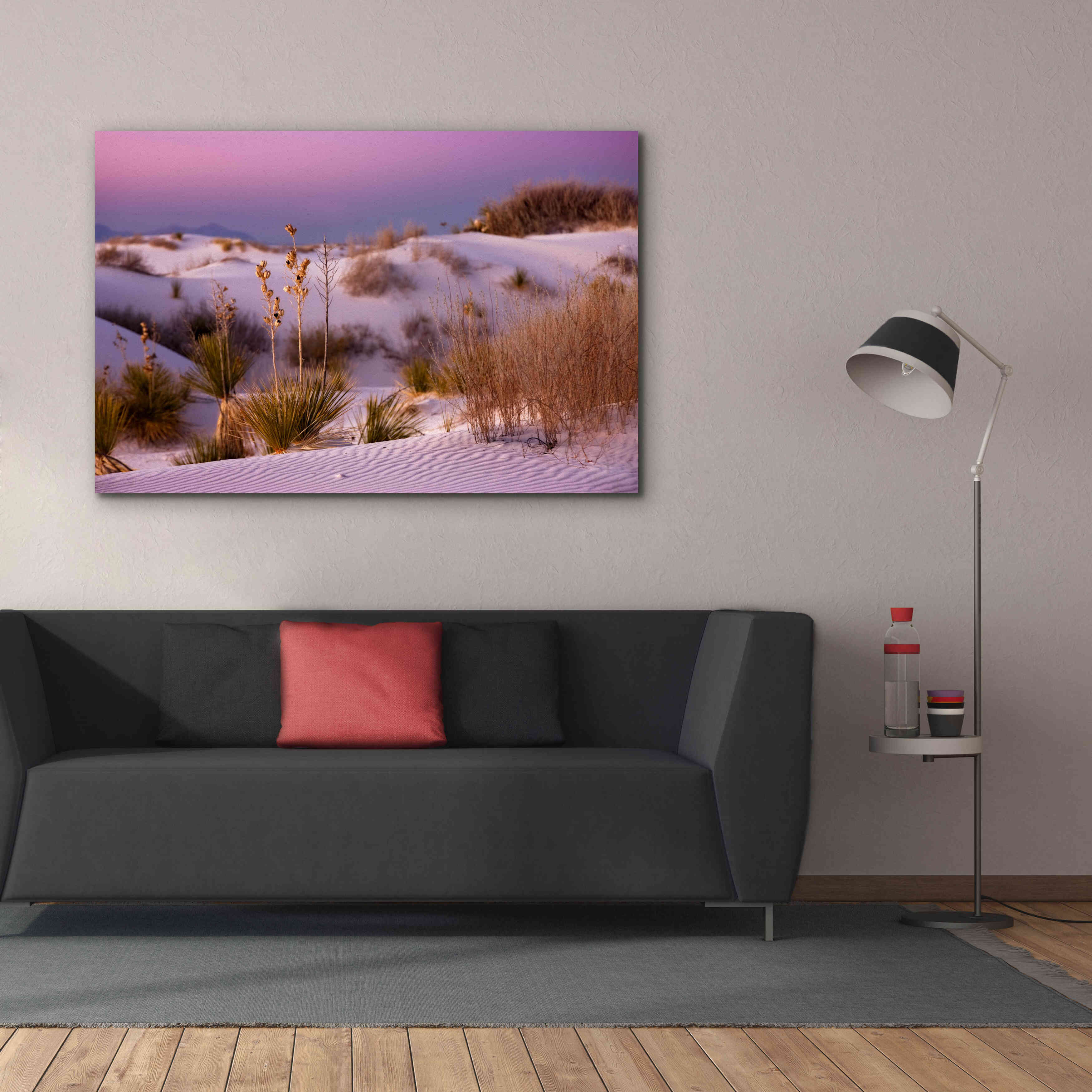 'White Sands Dusk' by Mike Jones, Giclee Canvas Wall Art,60 x 40