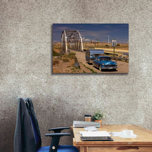 'Albaquerque Rt Rio Puerco Bridge' by Mike Jones, Giclee Canvas Wall Art,40 x 26