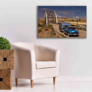 'Albaquerque Rt Rio Puerco Bridge' by Mike Jones, Giclee Canvas Wall Art,40 x 26