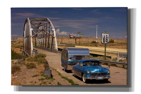 'Albaquerque Rt Rio Puerco Bridge' by Mike Jones, Giclee Canvas Wall Art