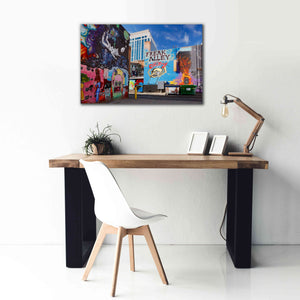 'Boise Freak Alley' by Mike Jones, Giclee Canvas Wall Art,40 x 26