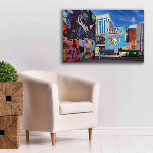 'Boise Freak Alley' by Mike Jones, Giclee Canvas Wall Art,40 x 26