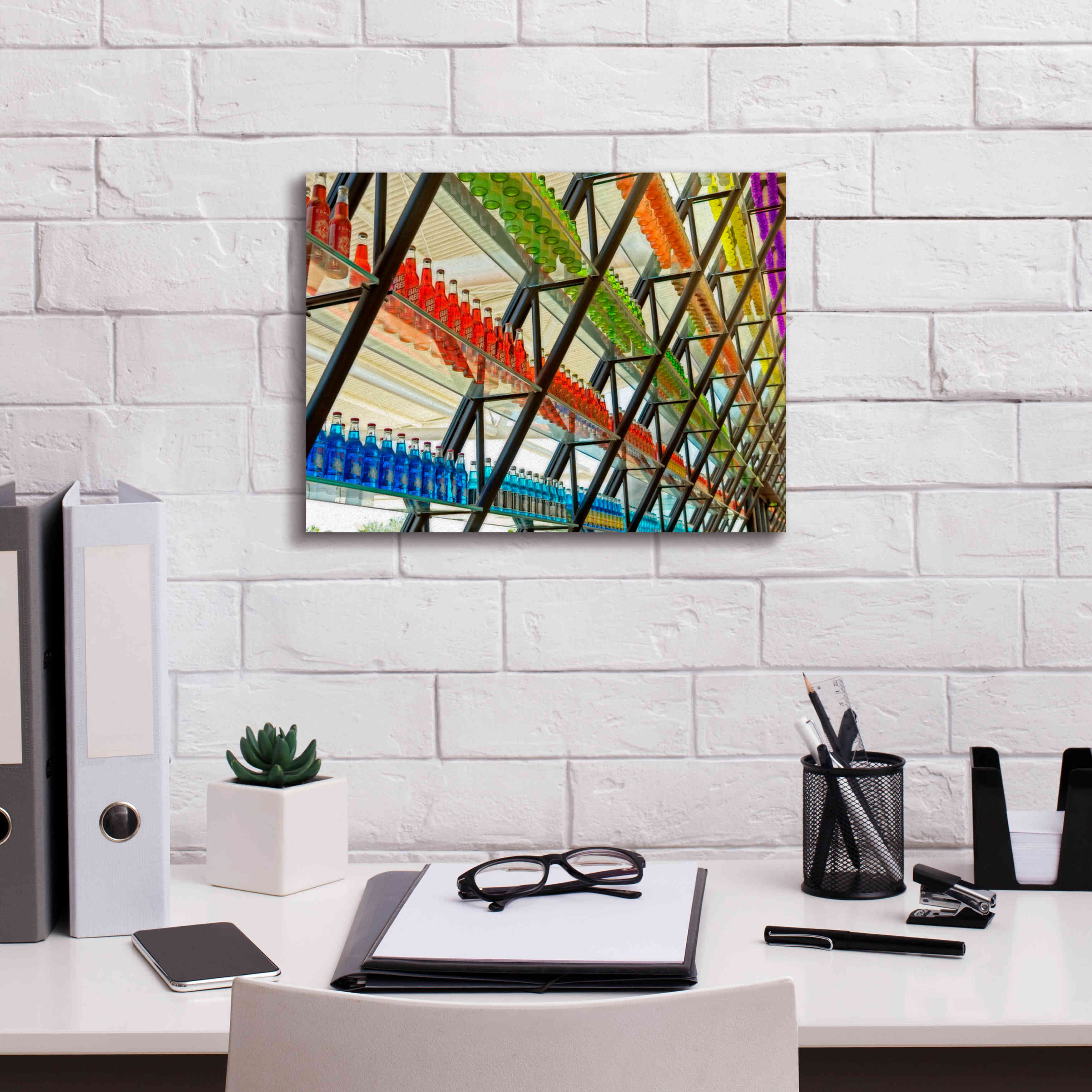 'OKC Pops Rt' by Mike Jones, Giclee Canvas Wall Art,16 x 12