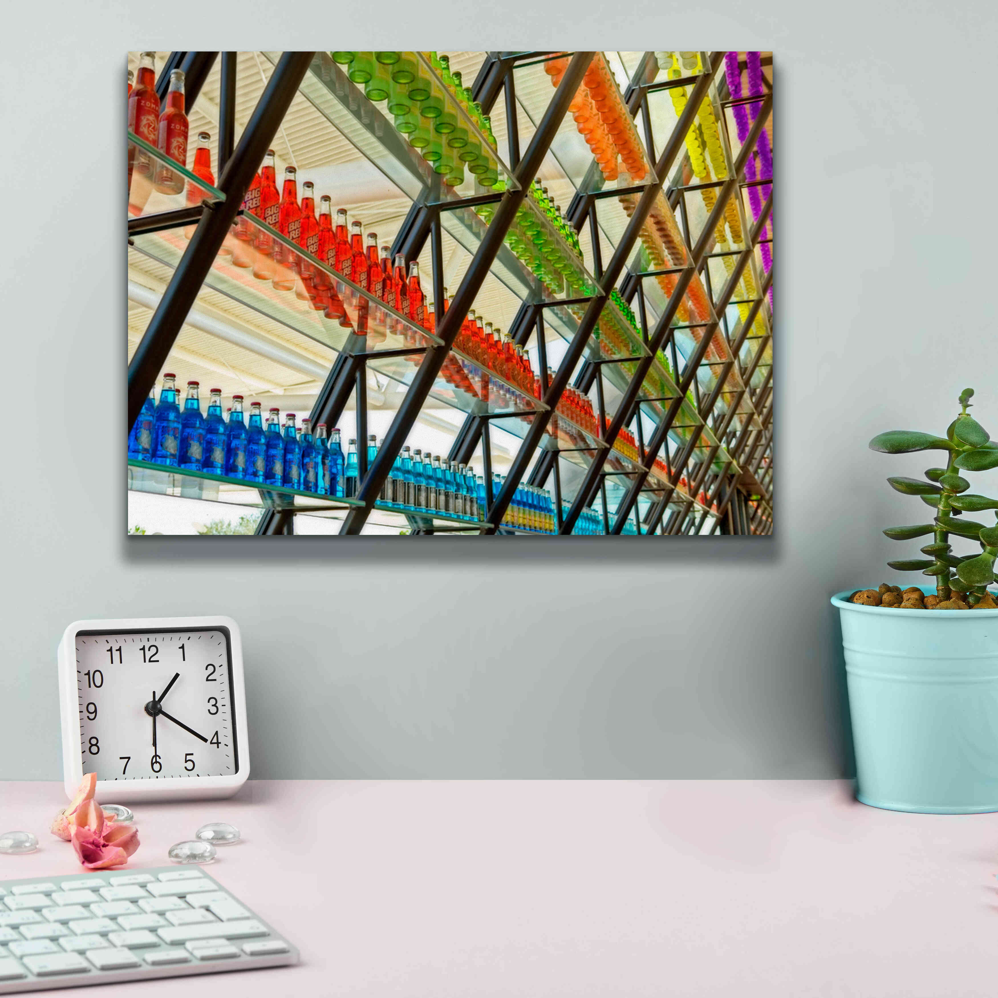 'OKC Pops Rt' by Mike Jones, Giclee Canvas Wall Art,16 x 12