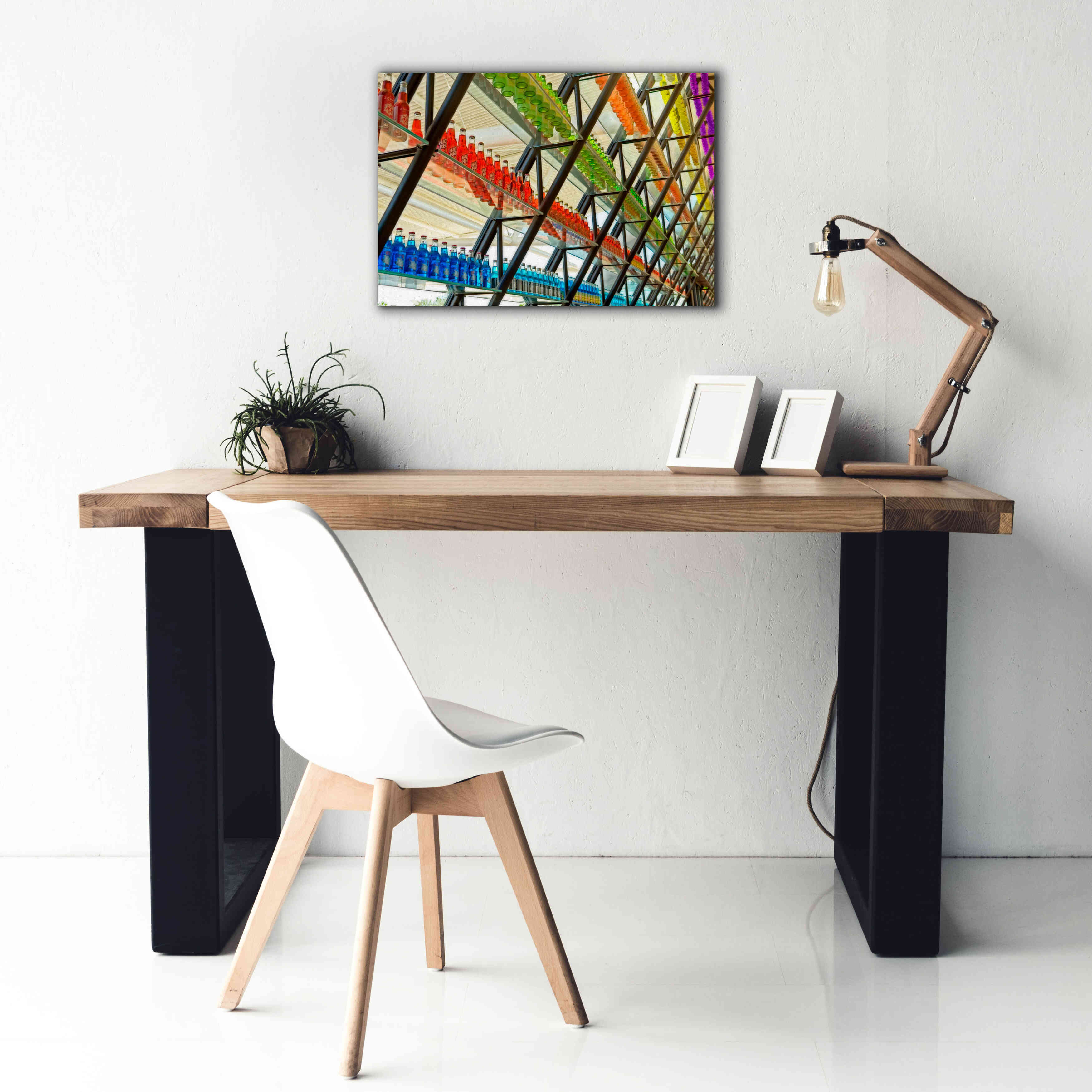 'OKC Pops Rt' by Mike Jones, Giclee Canvas Wall Art,26 x 18