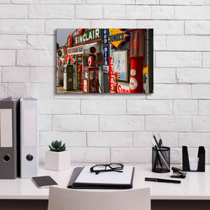 'Route 66 Cuba Missouri' by Mike Jones, Giclee Canvas Wall Art,18 x 12