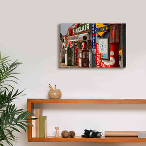 'Route 66 Cuba Missouri' by Mike Jones, Giclee Canvas Wall Art,18 x 12