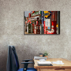 'Route 66 Cuba Missouri' by Mike Jones, Giclee Canvas Wall Art,40 x 26