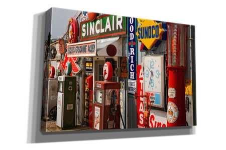 'Route 66 Cuba Missouri' by Mike Jones, Giclee Canvas Wall Art