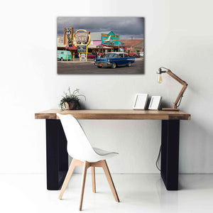 'Route 66 Fun Run Seligman' by Mike Jones, Giclee Canvas Wall Art,40 x 26