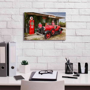 'Route 66 Joplin' by Mike Jones, Giclee Canvas Wall Art,18 x 12
