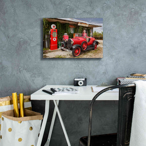 'Route 66 Joplin' by Mike Jones, Giclee Canvas Wall Art,18 x 12