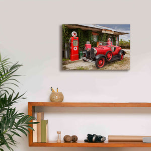 'Route 66 Joplin' by Mike Jones, Giclee Canvas Wall Art,18 x 12