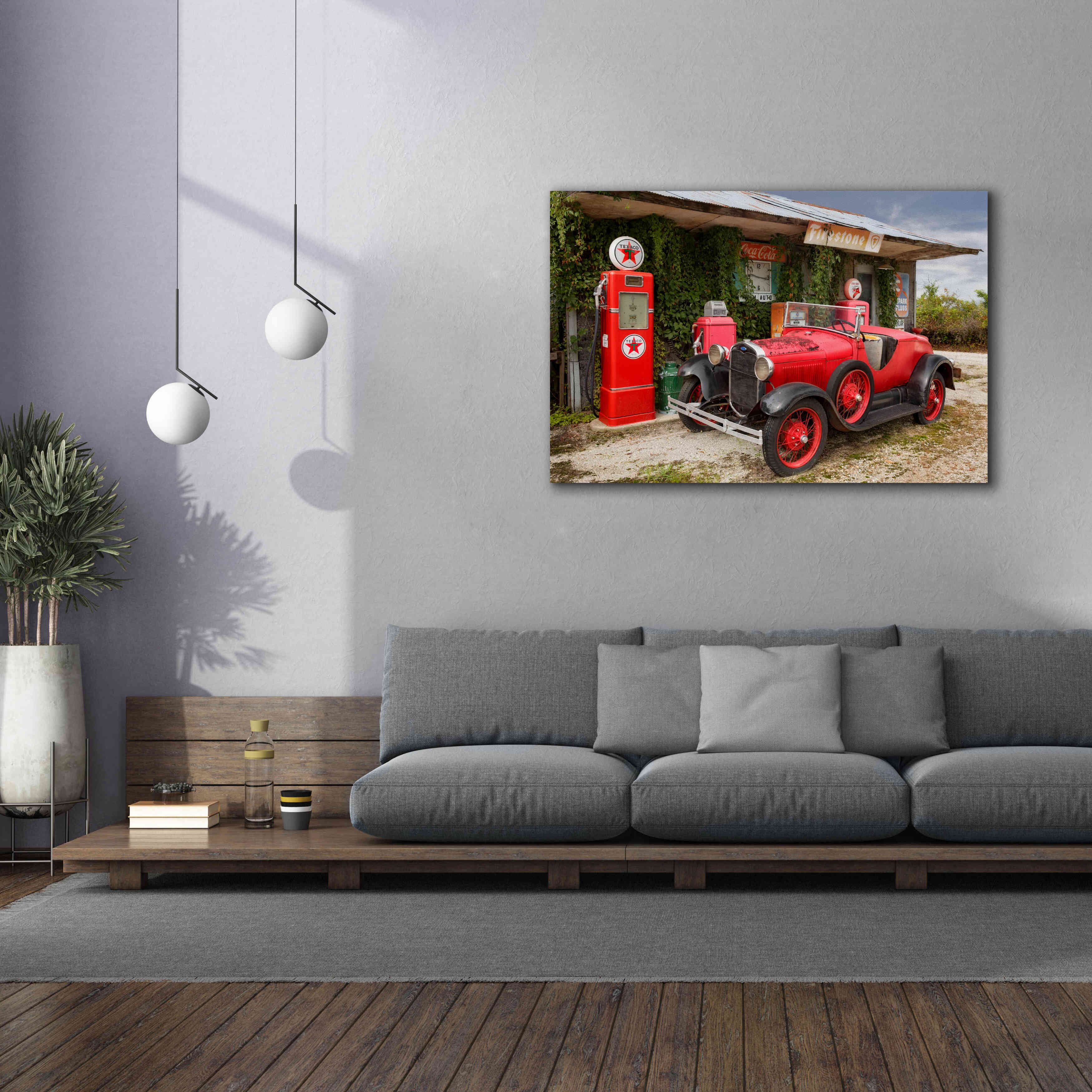 'Route 66 Joplin' by Mike Jones, Giclee Canvas Wall Art,60 x 40