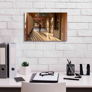 'Tombstone Lady' by Mike Jones, Giclee Canvas Wall Art,18 x 12