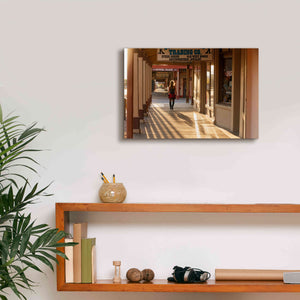 'Tombstone Lady' by Mike Jones, Giclee Canvas Wall Art,18 x 12