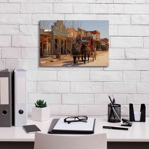 Image of 'Tombstone X' by Mike Jones, Giclee Canvas Wall Art,18 x 12