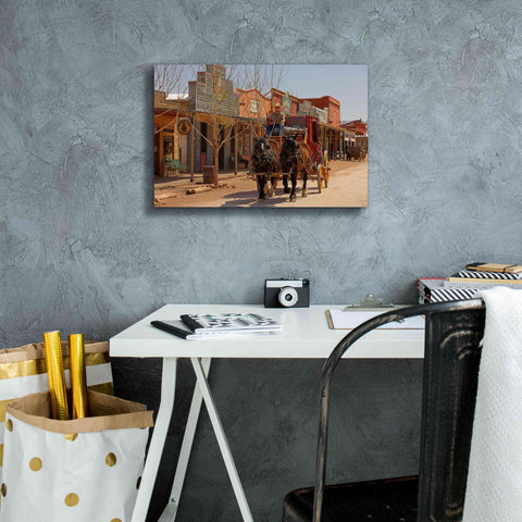 Image of 'Tombstone X' by Mike Jones, Giclee Canvas Wall Art,18 x 12
