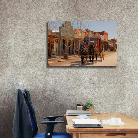 Image of 'Tombstone X' by Mike Jones, Giclee Canvas Wall Art,40 x 26