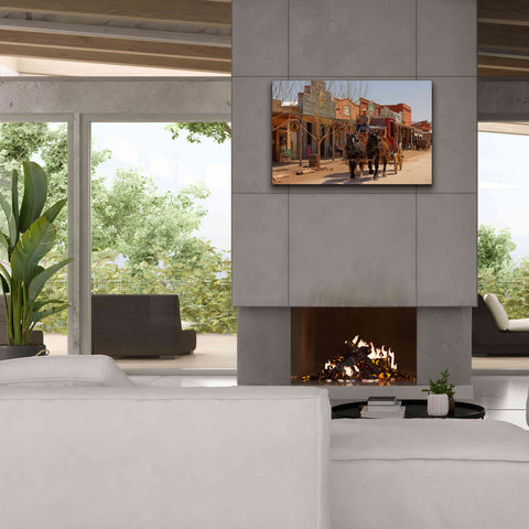 Image of 'Tombstone X' by Mike Jones, Giclee Canvas Wall Art,40 x 26