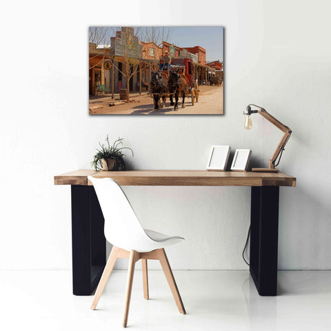 Image of 'Tombstone X' by Mike Jones, Giclee Canvas Wall Art,40 x 26