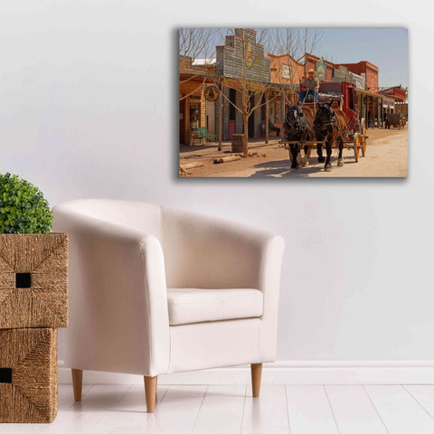 Image of 'Tombstone X' by Mike Jones, Giclee Canvas Wall Art,40 x 26