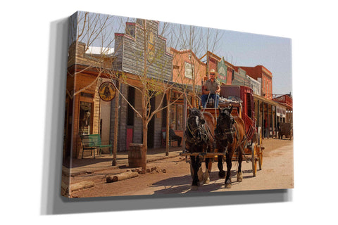 Image of 'Tombstone X' by Mike Jones, Giclee Canvas Wall Art
