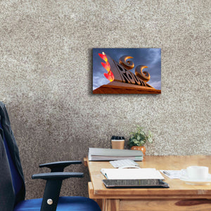 'Tucumcari Sculpture' by Mike Jones, Giclee Canvas Wall Art,18 x 12