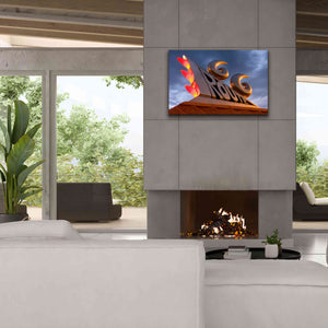 'Tucumcari Sculpture' by Mike Jones, Giclee Canvas Wall Art,40 x 26