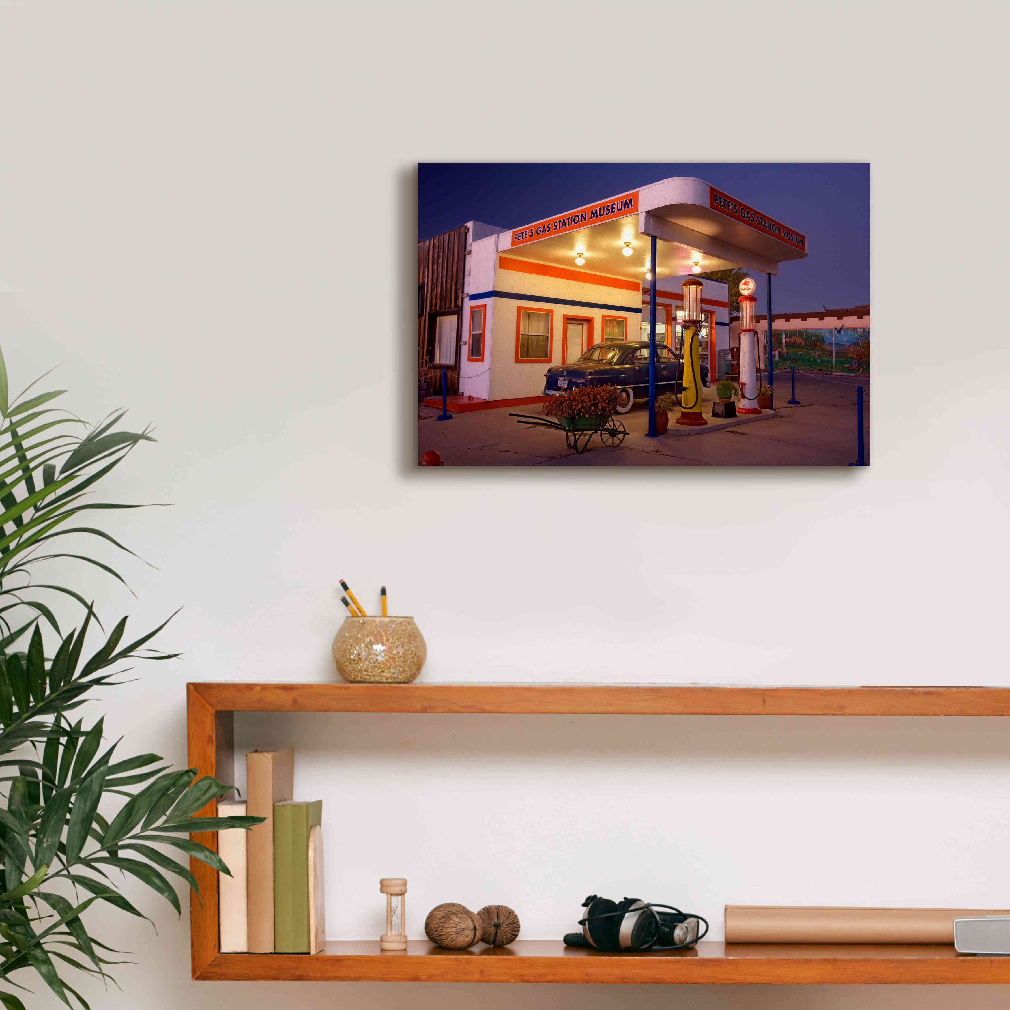 'Williams Pete's Museum' by Mike Jones, Giclee Canvas Wall Art,18 x 12
