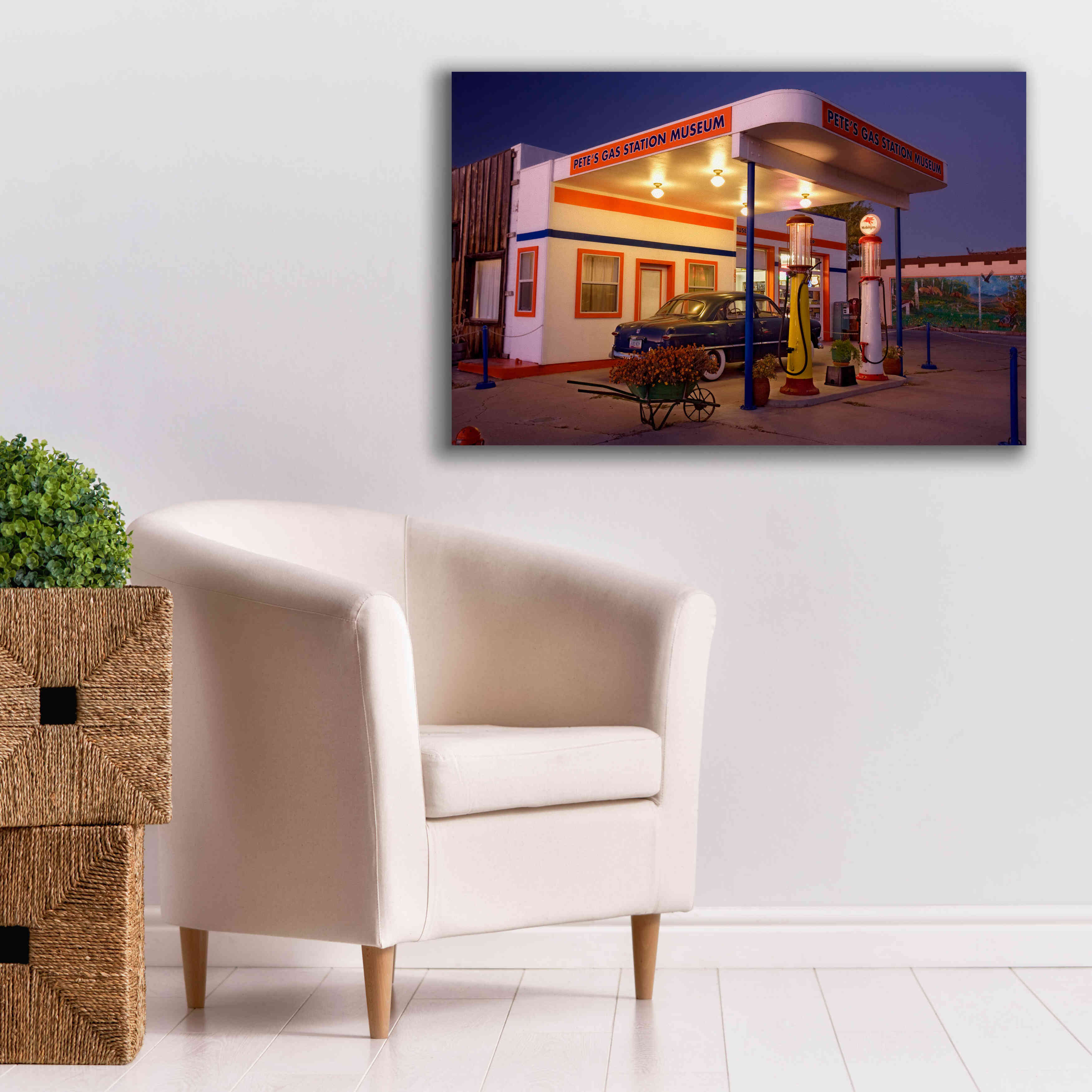 'Williams Pete's Museum' by Mike Jones, Giclee Canvas Wall Art,40 x 26